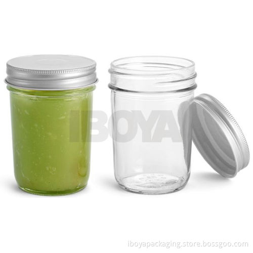 8oz Mason Glass Jar with Lid